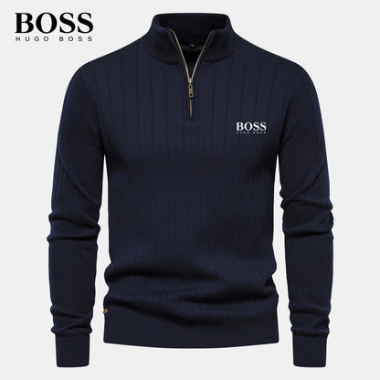 𝐵oss Premium Long-sleeve Jumper