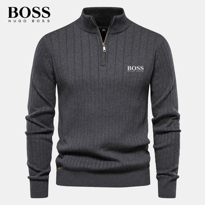 𝐵oss Premium Long-sleeve Jumper